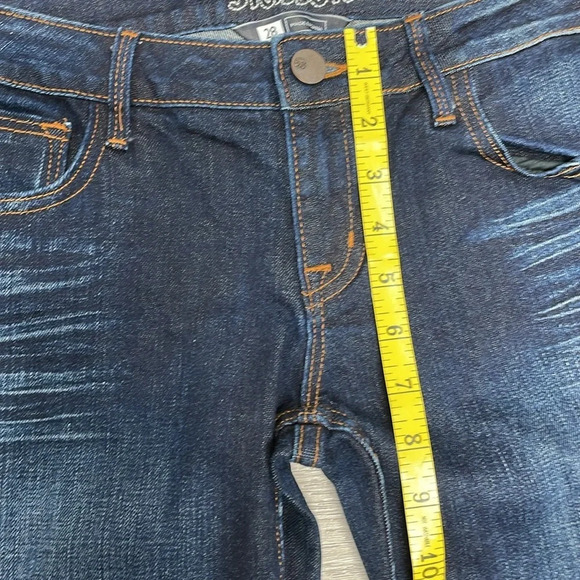 NWOT Miss Me Audrina 5 Pocket Low Rise Boot Cut Denim Jeans 28 - Picture 9 of 15
